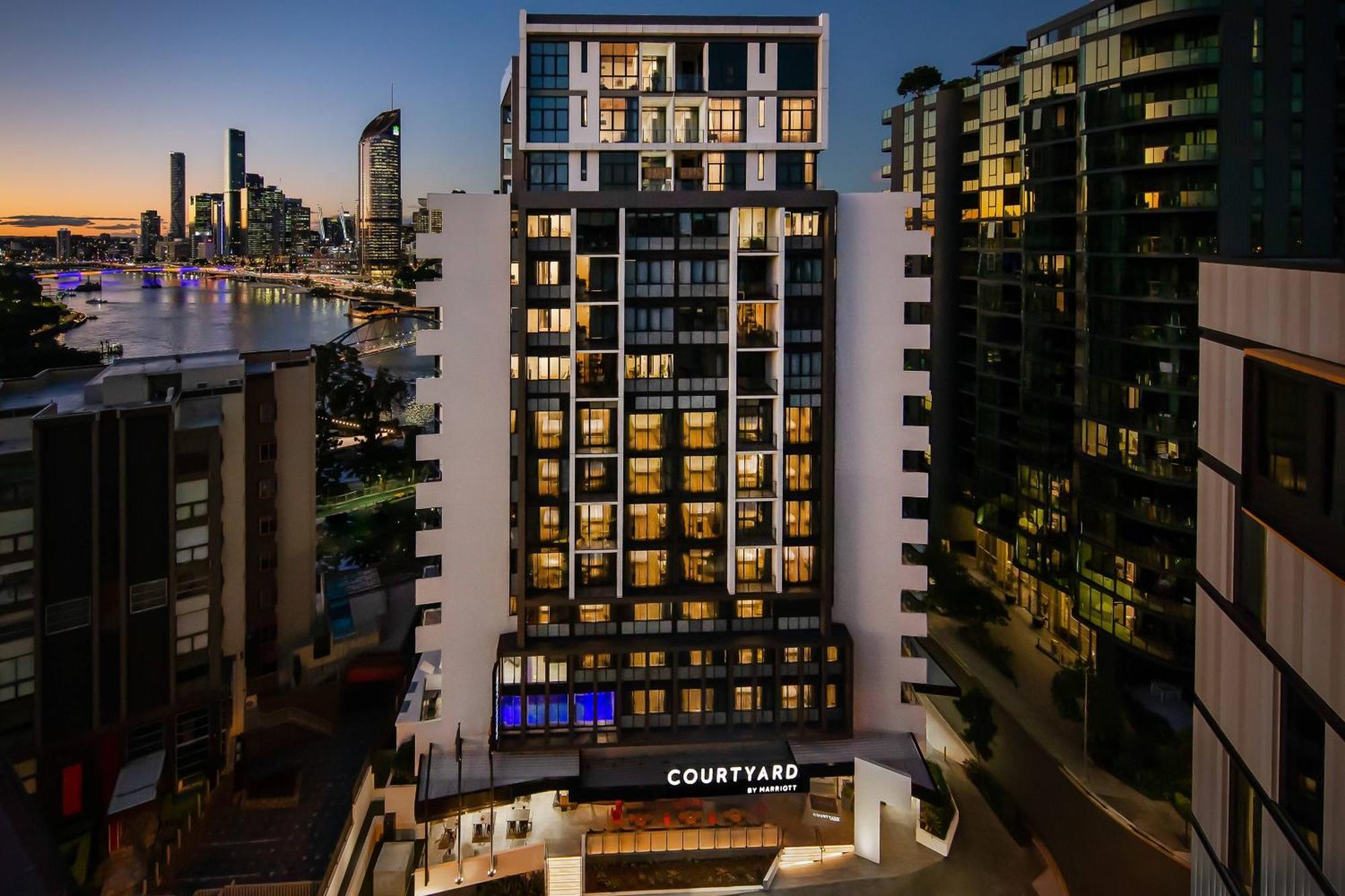 Hotel Courtyard By Marriott Brisbane South Bank Exterior foto